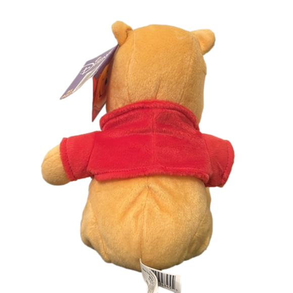 WINNIE THE POOH BEAR Plush Stuffed Animal Toy. Made by Fisher-Price in 2001. - Picture 5 of 8
